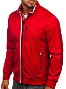 Bolf Herren Übergangsjacke Rot  K01