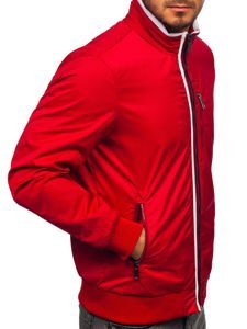 Bolf Herren Übergangsjacke Rot  K01