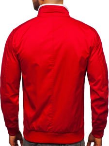 Bolf Herren Übergangsjacke Rot  K01