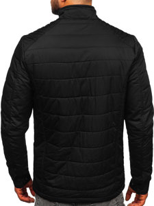 Bolf Herren Übergangsjacke Schwarz 2060