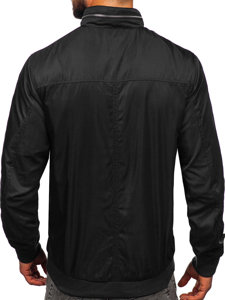 Bolf Herren Übergangsjacke Schwarz  5M3106