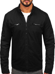 Bolf Herren Übergangsjacke Schwarz  84M3002