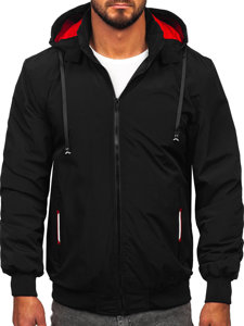 Bolf Herren Übergangsjacke Schwarz  84M3016