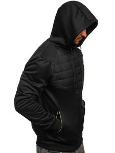 Bolf Herren Übergangsjacke Schwarz  KS2149