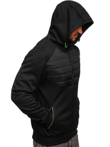 Bolf Herren Übergangsjacke Schwarz  KS2232