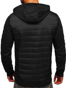 Bolf Herren Übergangsjacke Schwarz  KS2232