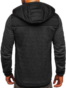 Bolf Herren Übergangsjacke Schwarz-Orange  BKS2153