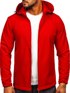 Bolf Herren Übergangsjacke Softshell Jacke Rot  HH017