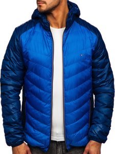 Bolf Herren Übergangsjacke Sport Jacke Blau  1905