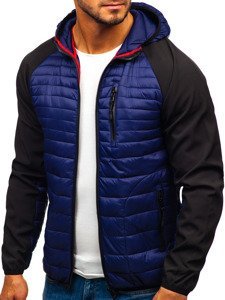 Bolf Herren Übergangsjacke Sport Jacke Dnkelblau  LY1020