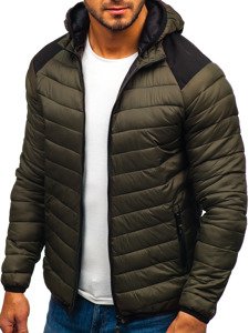 Bolf Herren Übergangsjacke Sport Jacke Grün  LY1003