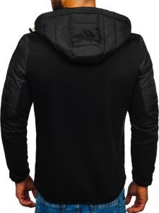 Bolf Herren Übergangsjacke Sport Jacke Schwarz  KS1887