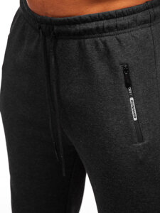 Bolf Herren Übergrößen Sporthose Anthrazit  JX6506