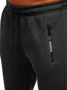 Bolf Herren Übergrößen Sporthose Scwarzgrau  JX6506