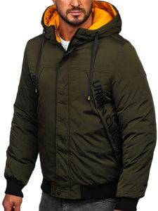 Bolf Herren WInterjacke Grün  27M8100