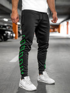 Bolf Herren Warme Hose Jogger Pants Schwarz  HL9161