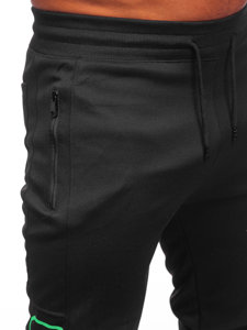 Bolf Herren Warme Hose Jogger Pants Schwarz  HL9161