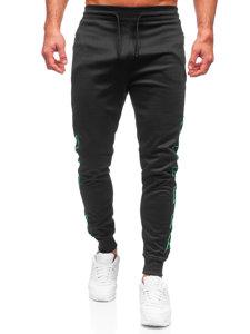 Bolf Herren Warme Hose Jogger Pants Schwarz  HL9161