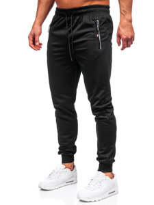 Bolf Herren Warme Hose Jogger Pants Schwarz  JX5001