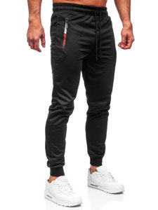 Bolf Herren Warme Hose Jogger Pants Schwarz  JX5007