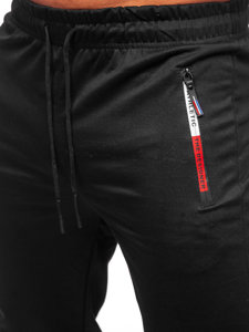 Bolf Herren Warme Hose Jogger Pants Schwarz  JX5007