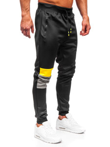 Bolf Herren Warme Hose Jogger Pants Schwarz  K10122