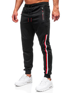 Bolf Herren Warme Hose Jogger Pants Schwarz  K10329