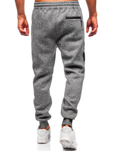 Bolf Herren Warme Sporthose Joggers Anthrazit  Q1102