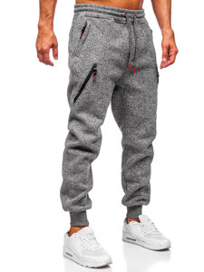 Bolf Herren Warme Sporthose Joggers Anthrazit Q1104