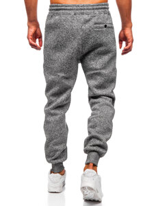 Bolf Herren Warme Sporthose Joggers Anthrazit Q1104