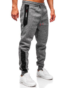 Bolf Herren Warme Sporthose Joggers Anthrazit  Q1200