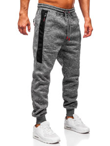 Bolf Herren Warme Sporthose Joggers Anthrazit  Q1201