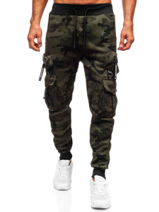 Bolf Herren Warme Sporthose Joggers Cargohose Khaki  HSS353