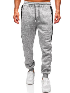 Bolf Herren Warme Sporthose Joggers Grau  Q1102