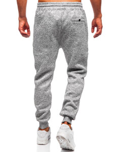 Bolf Herren Warme Sporthose Joggers Grau  Q1104