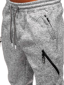 Bolf Herren Warme Sporthose Joggers Grau  Q1104