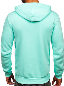 Bolf Herren Warmer Kapuzenpullover Mintgrün  02