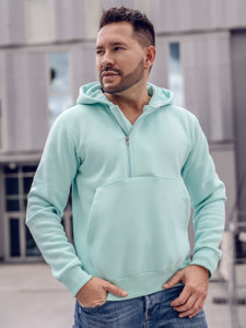 Bolf Herren Warmer Kapuzenpullover Mintgrün  02A