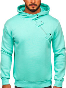 Bolf Herren Warmer Kapuzenpullover Mintgrün  06