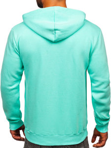 Bolf Herren Warmer Kapuzenpullover Mintgrün  06