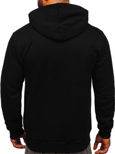 Bolf Herren Warmer Kapuzenpullover Schwarz  06