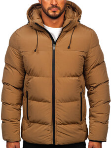 Bolf Herren Winterjacke Camel  9978