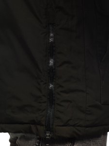 Bolf Herren Winterjacke Grün  1827