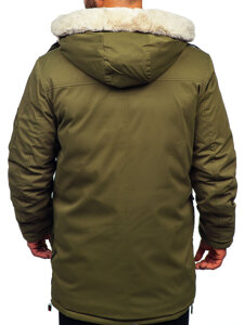 Bolf Herren Winterjacke Parka Khaki5M3123