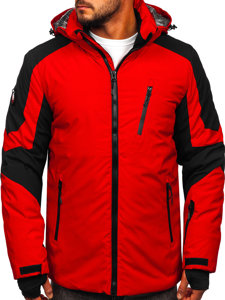 Bolf Herren Winterjacke Rot  6576