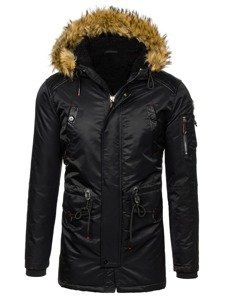 Bolf Herren Winterjacke Schwarz  1080