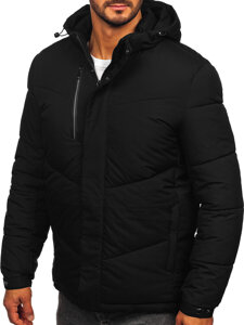 Bolf Herren Winterjacke Schwarz 31M5035