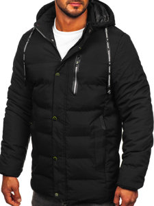 Bolf Herren Winterjacke Schwarz  5M3136