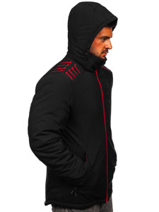 Bolf Herren Winterjacke Schwarz  6580