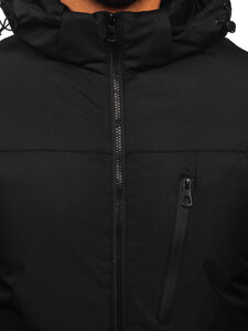 Bolf Herren Winterjacke Schwarz  91M9901